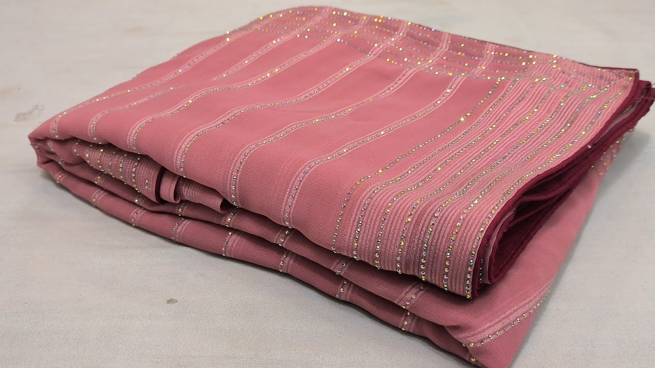 Party wear daimand saree|Pasmina silk saree | Wedding saree #newfancysaree #Sadi