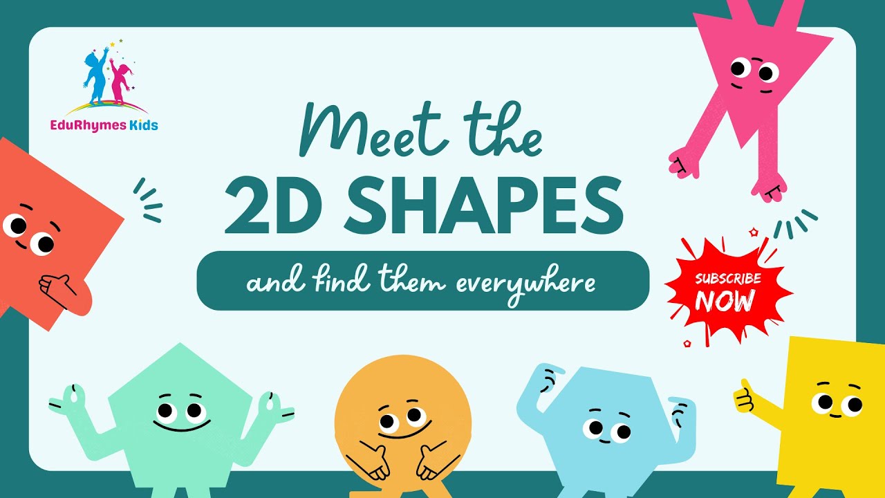 Meet the 2D Shapes | Learn Circle, Square, Triangle & More | Fun Learning for Kids