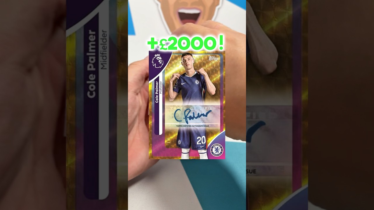Can I Hit the JACKPOT?!💥🤞🏻#topps #premierleague