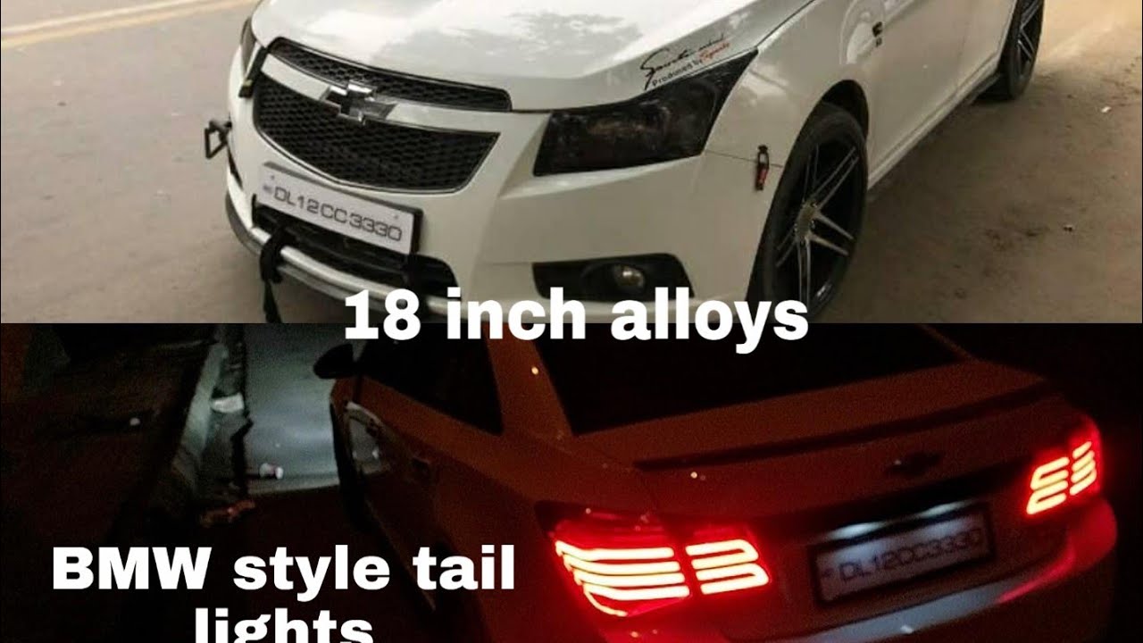 Chevrolet Cruze Fully Modified | 18 Inch Alloy Wheels | BMW Style Tail lamps | The Vehicle Hub