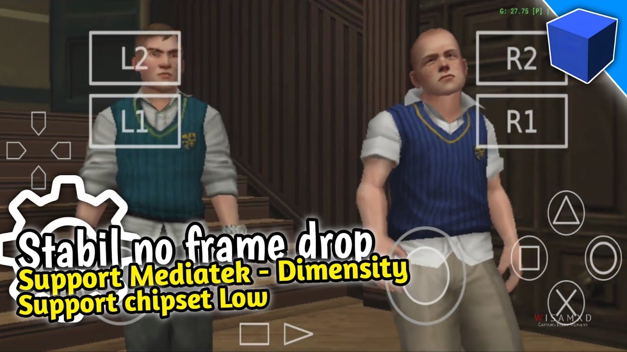 mengatur mengoptimalkan pada game bully di Aethersx2 android