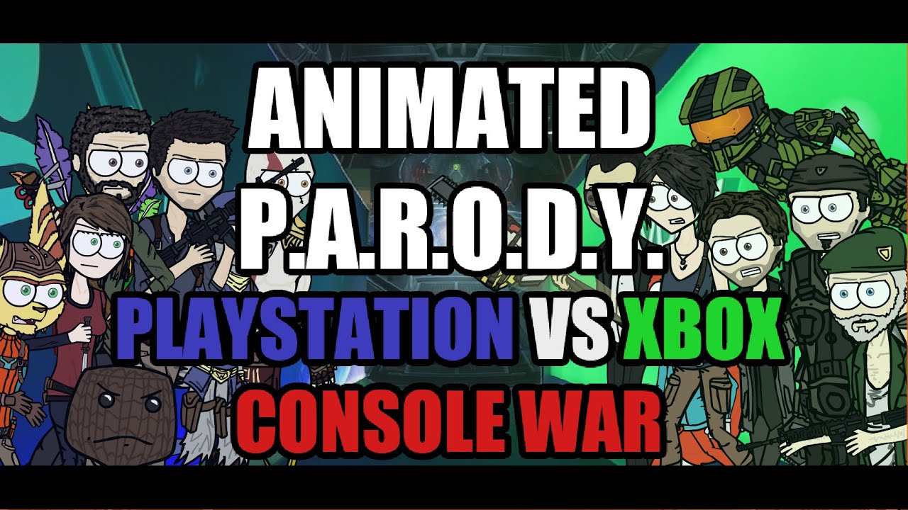 Animated Parody - PS vs Xbox Console War