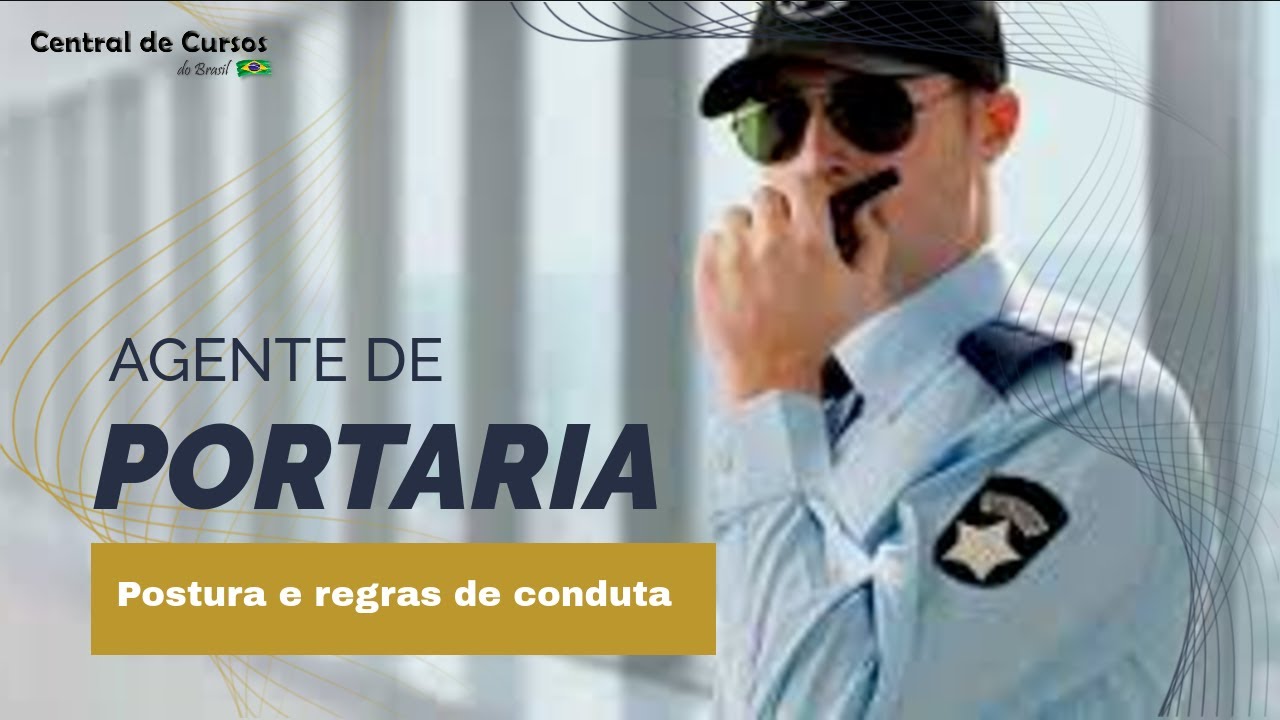 Curso de agente de portaria   Regras de comportamento