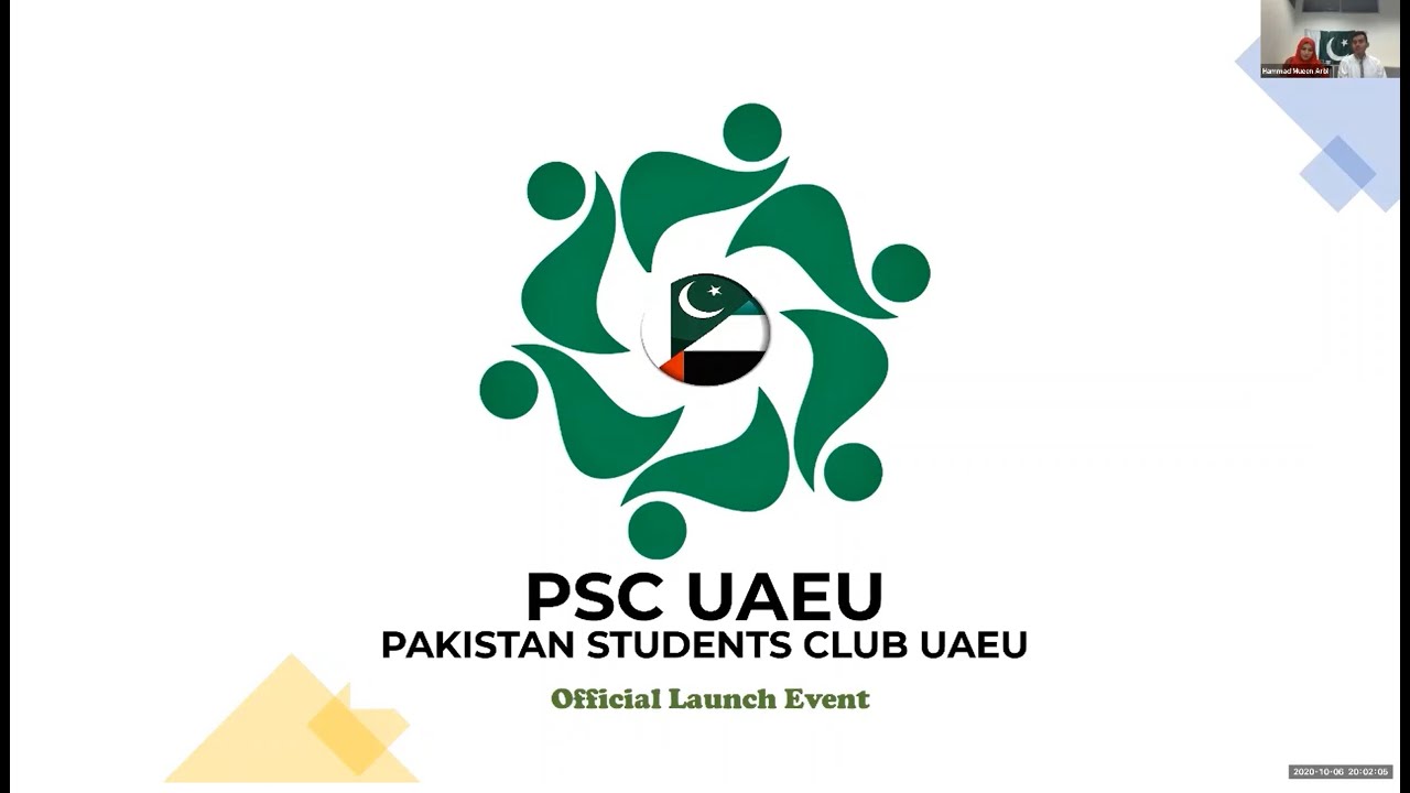 Pakistan Students Club UAE University - Launch Event