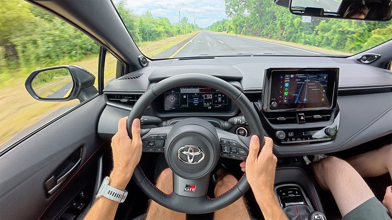 2025 Toyota GR Corolla Manual - Small Changes Make a BIG Impact (POV Binaural Audio)