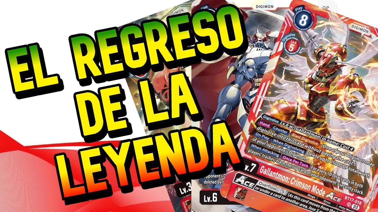 Deck Profile Gallantmon BT17 Digimon Card Game.