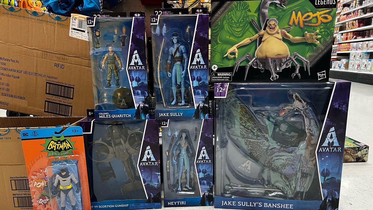 The best hunt! Marvel legends mojo/Mcfarlane avatar figures (daily toy hunt)
