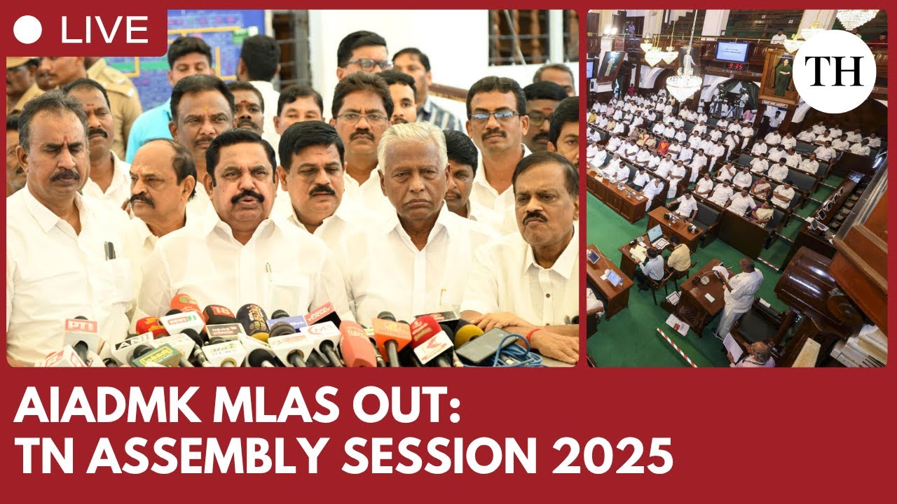 AIADMK MLAs walkout from Tamil Nadu Assembly after uproar in House