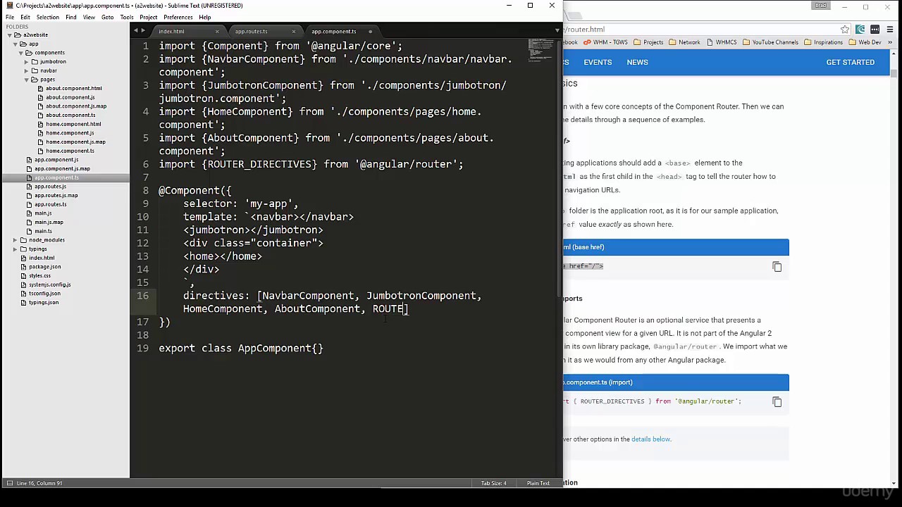 008 Angular 2 Router