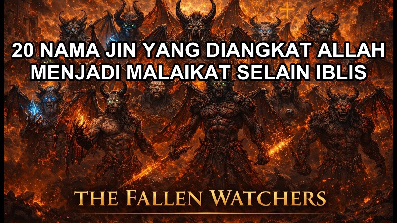 Bukan Iblis, Inilah 20 Nama Jin Yang Pertama Diangkat Allah Menjadi Malaikat Di Langit