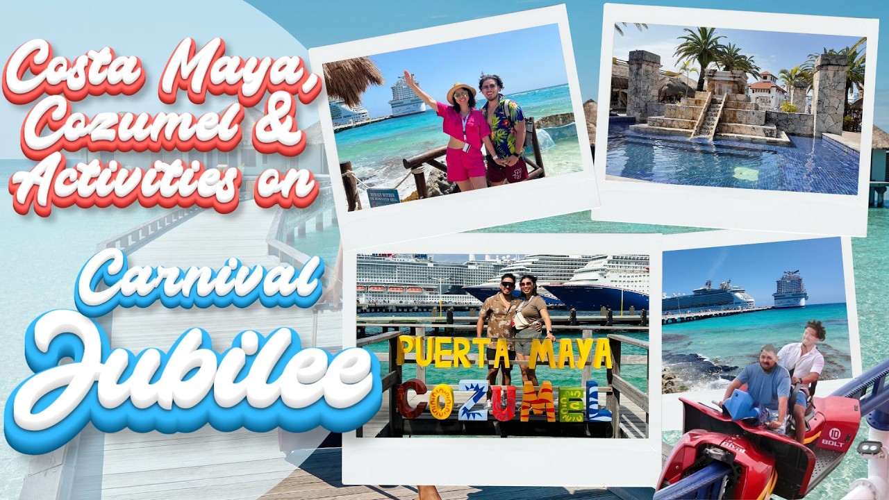 🚢 Carnival Jubilee Family Cruise!  Ship Review, Activities, Costa Maya & Cozumel Port Stops! 🌴🔥