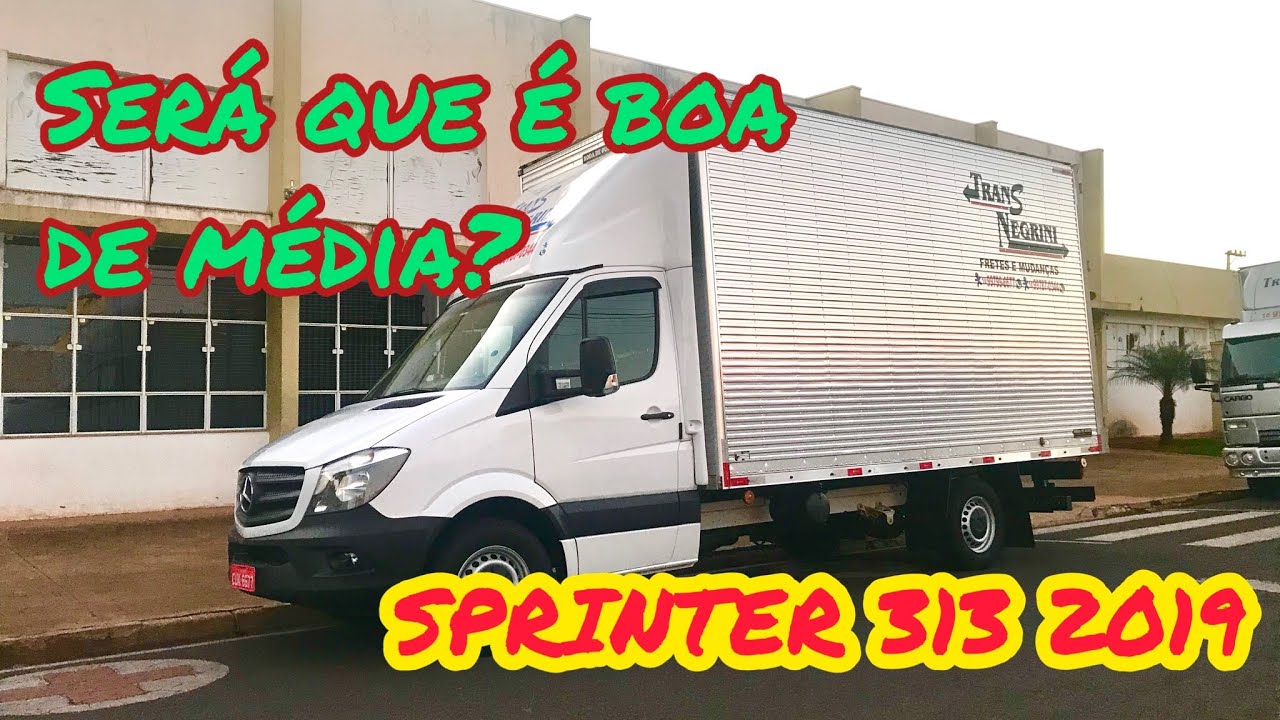 Média de consumo Sprinter 313 - 2019 no baú 🚚 #sprinter #consumo #mercedesbenz