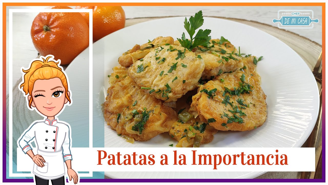 🥔 PATATAS Rebozadas en SALSA con Merluza  👑  FÁCILES, RÁPIDAS y DELICIOSAS 😋
