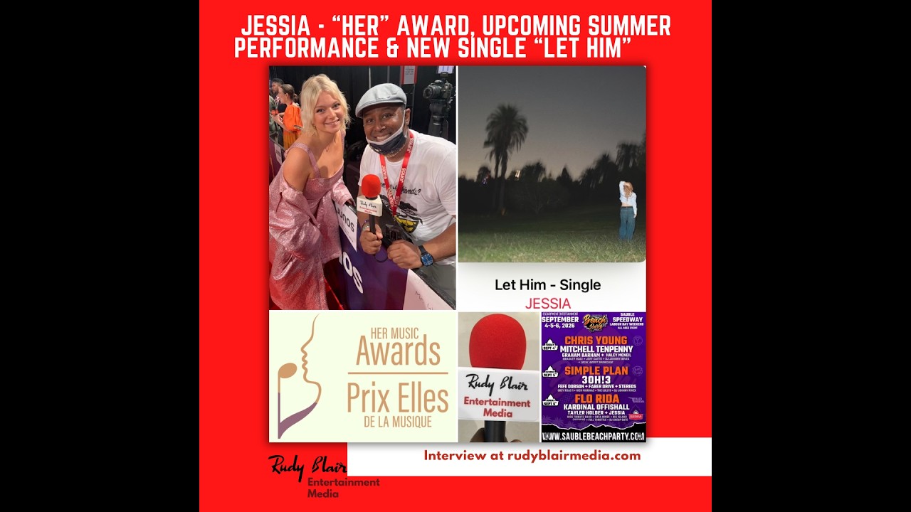 Int w Juno Award Winner JESSIA On “HER” Award, Upcoming Summer Performance & New Single “Let Him”