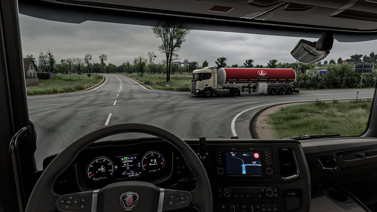4K Realistic Ultra Graphic SCANIA | Euro Truck Simulator 2 1.57 Mod By Snowymoon Gameplay