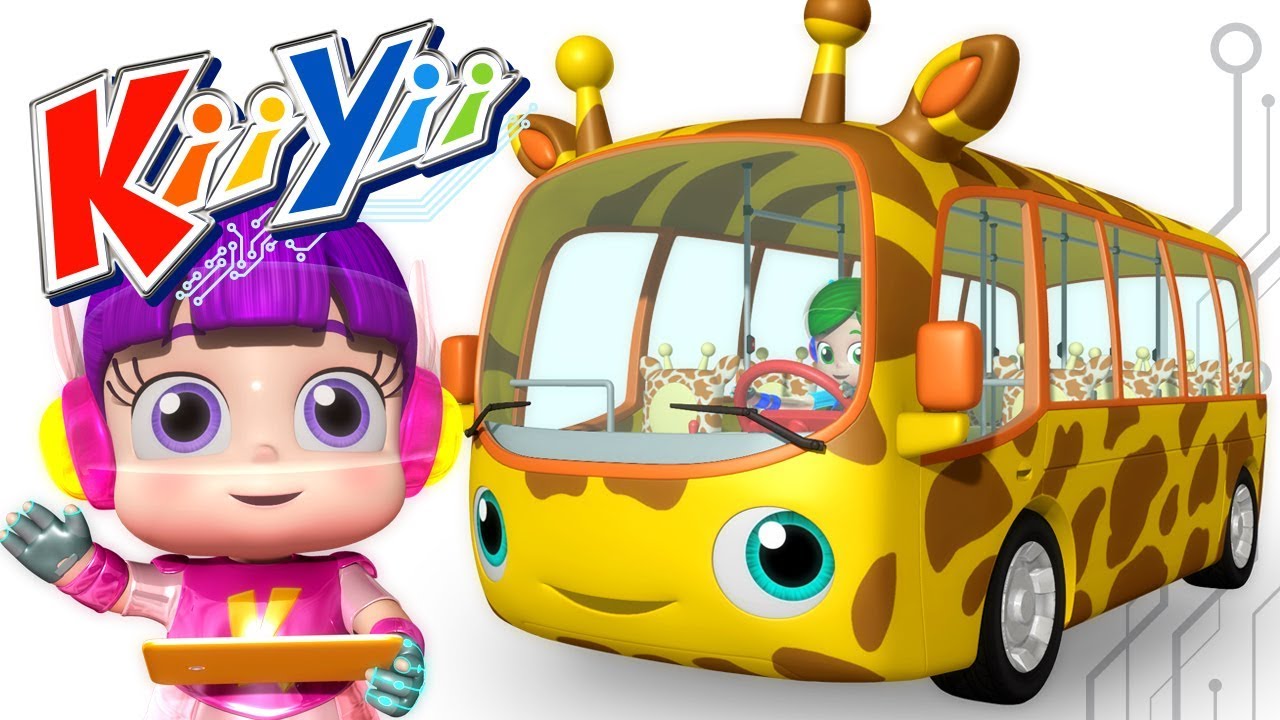 Wheels On The Bus | Part 2 | Nursery Rhymes | Original Version By KiiYii! | ABCs and 123s