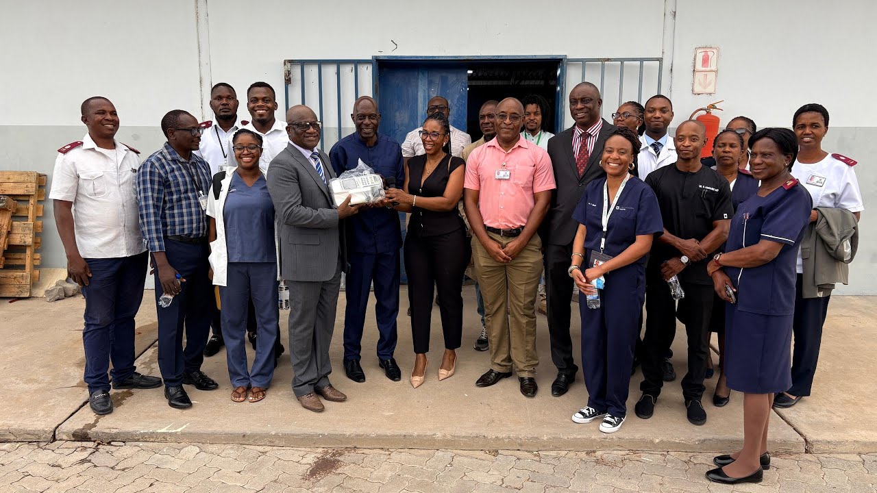 OFFICIAL HANDOVER OF MEDICAL EQUIPMENT TO RUNDU INTERMEDIATE HOSPITAL (12 NOVEMBER 2025)