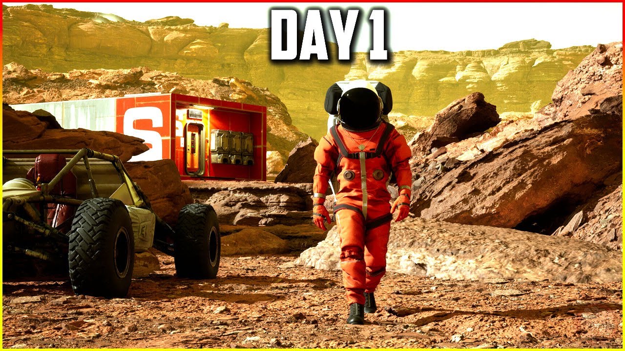 Day 1 in This Stunning Alien World Sci-Fi Survival Game - Hiraeth Gameplay