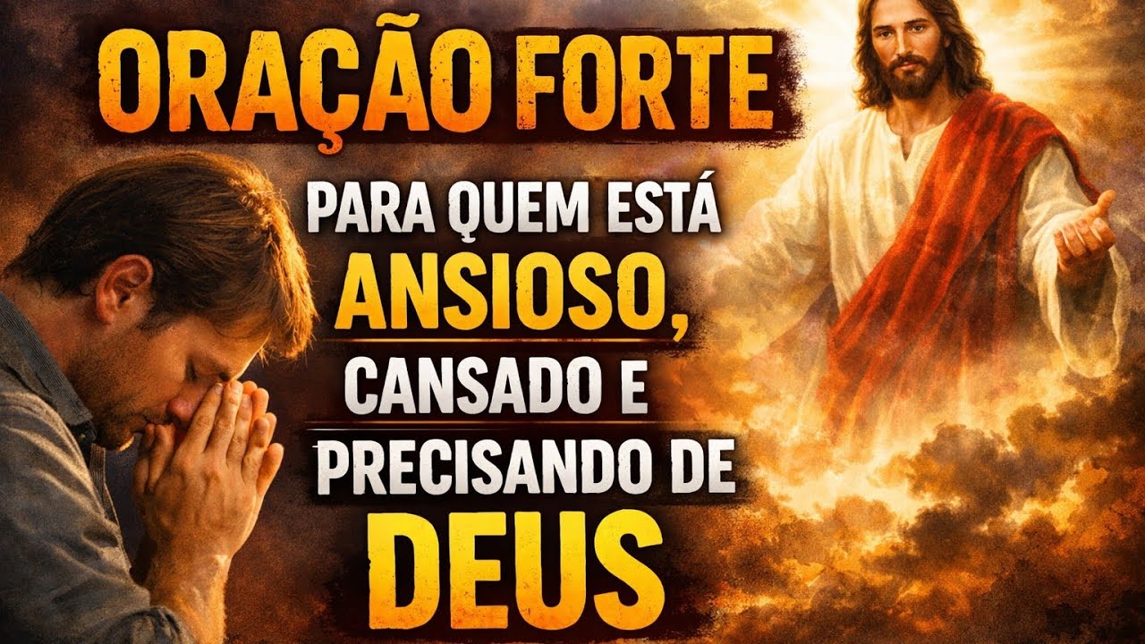 VOCÊ ESTÁ ANSIOSO? ESSA ORAÇÃO E PRA VOCÊ!!!! #biblia #deustemumapalavrapravoce #universo #fyp 