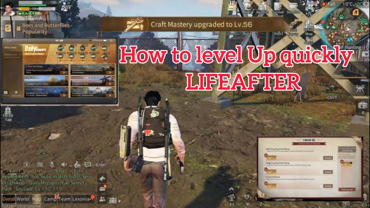 How to Level Up Fast in LifeAfter | Free Method Guide (2025) @noah-cyrux