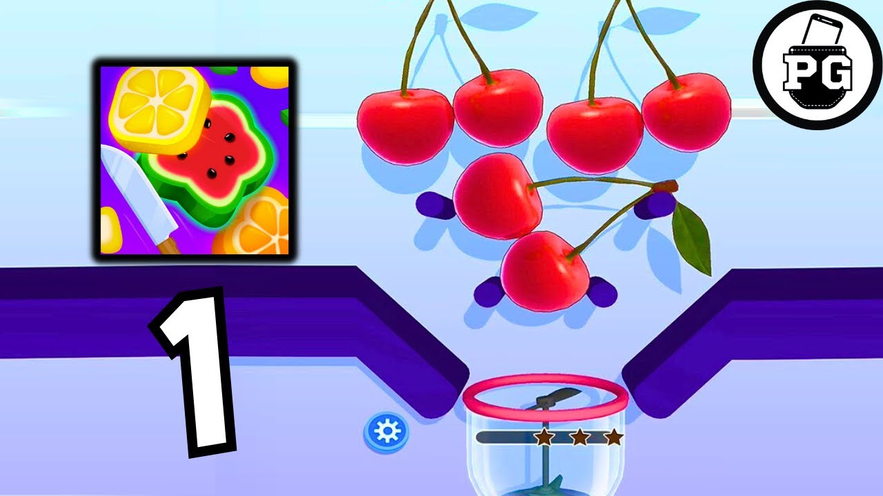Satisfying Fruit Cutting Challenge ! 🔪 Good Slice - Gameplay Walkthrough |Part 1|
