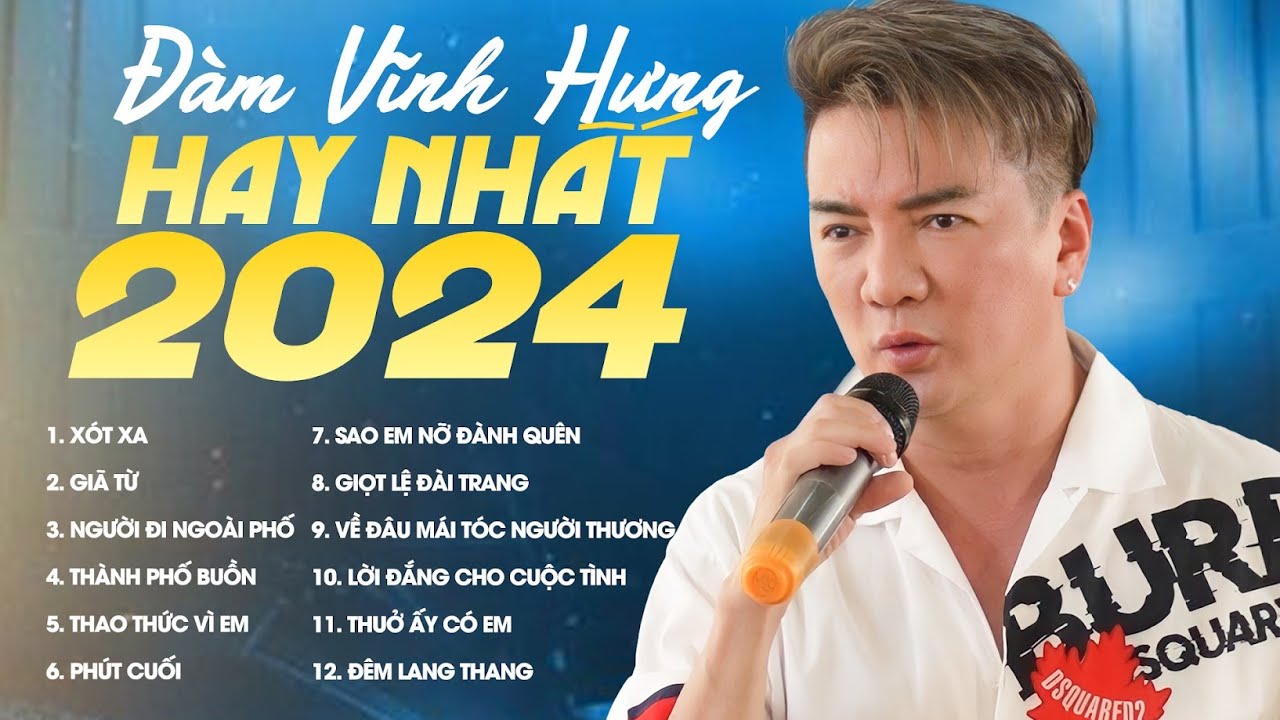 Xót Xa - Giã Từ - Đàm Vĩnh Hưng | Những Ca Khúc Bolero Hay nhất của Đàm Vĩnh Hưng năm 2025