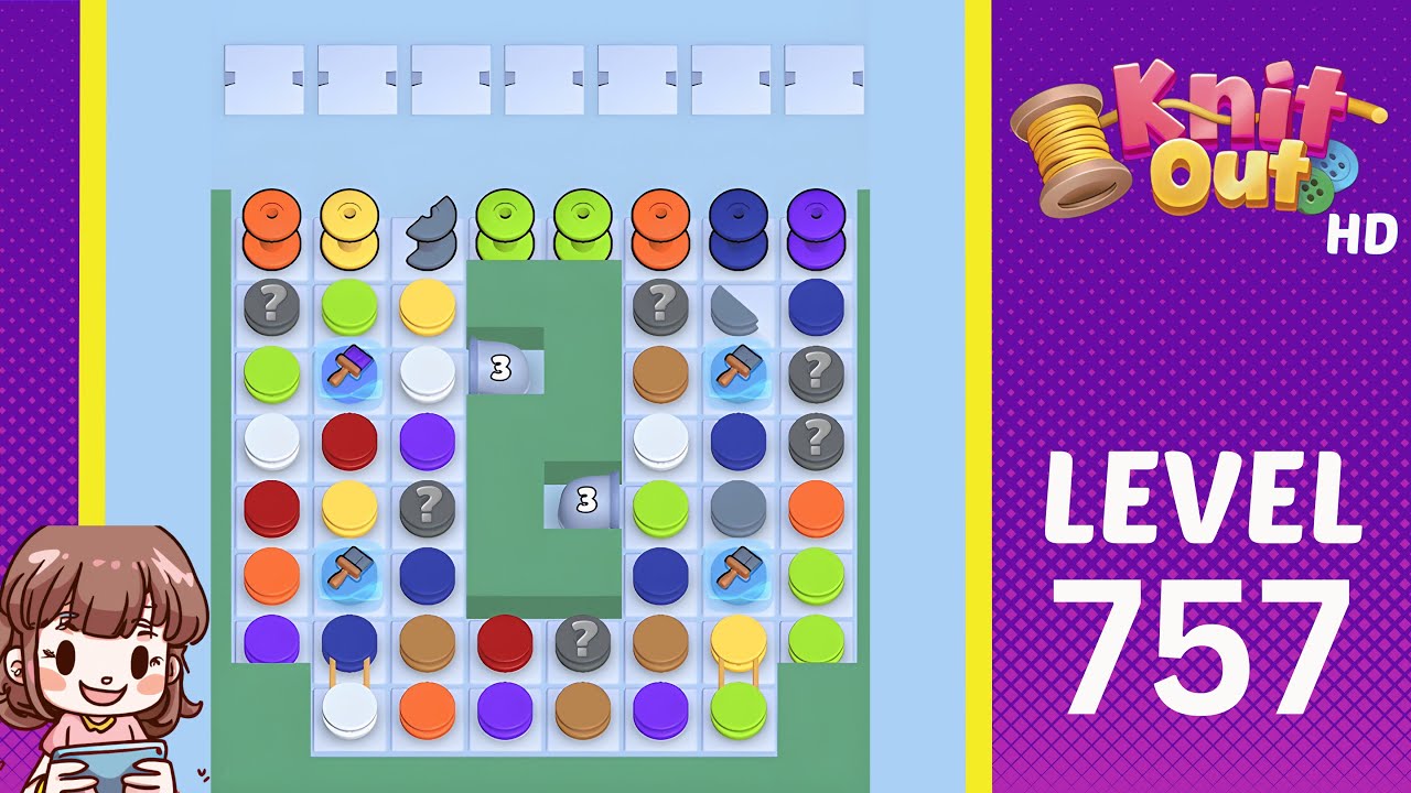 Knit Out Level 757 Solution Walkthrough