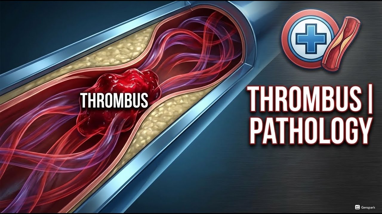 Pathology L9 | Thrombosis | By Prof. Mohamed Shereef
