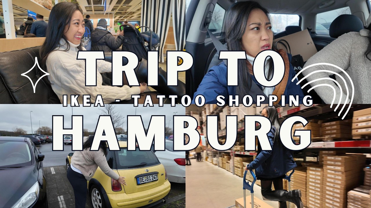 TRIP to HAMBURG | visiting my sister ❤️