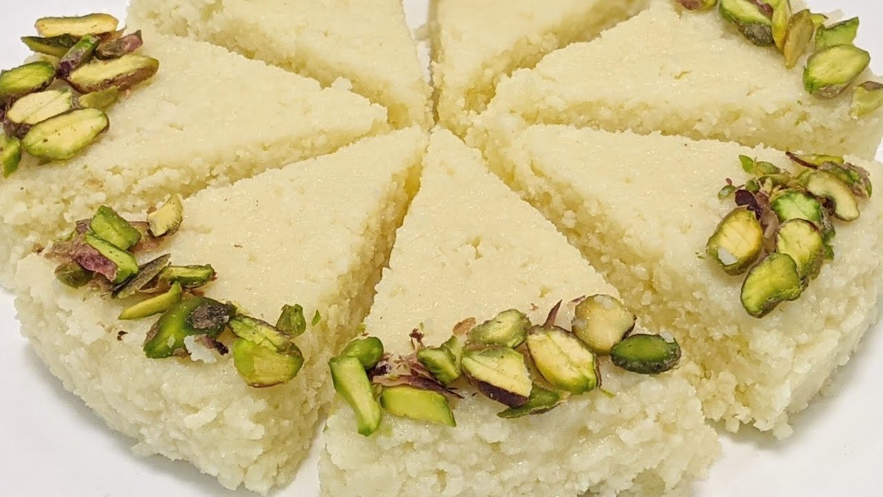 बिल्कुल आसान तरीके से बनाये घर मे रखी हुई चीजों से ऐसी स्वादिष्ट मिठाई | Homemade Mithai | Barfi.