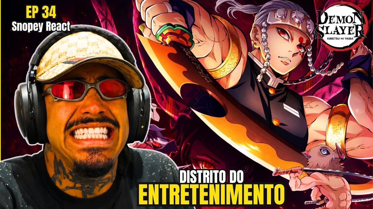 O INÍCIO DO ARCO DO DISTRITO DO ENTRETENIMENTO! SNOPEY REACT