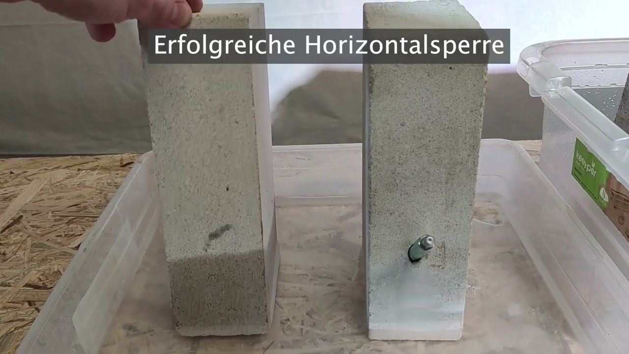Horizontalsperre (die auch funktioniert!)