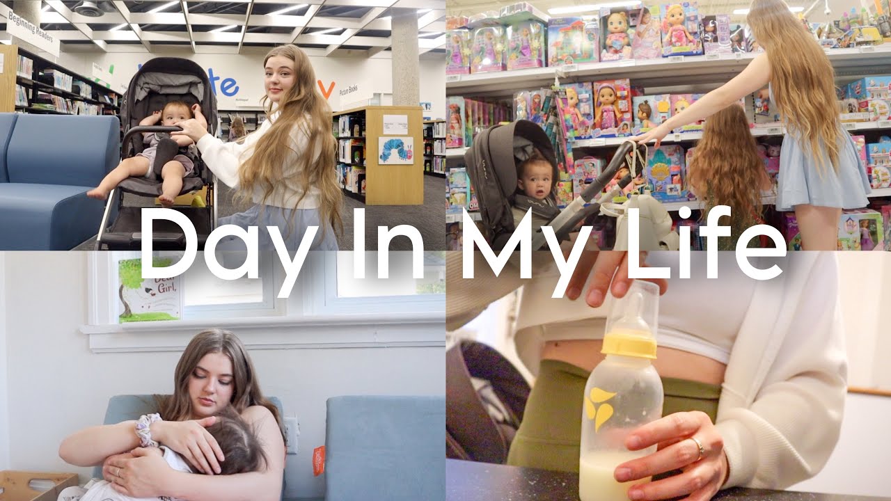 Day In The Life Of A Young Stay At Home Mom Of 2 + Trying HALARA