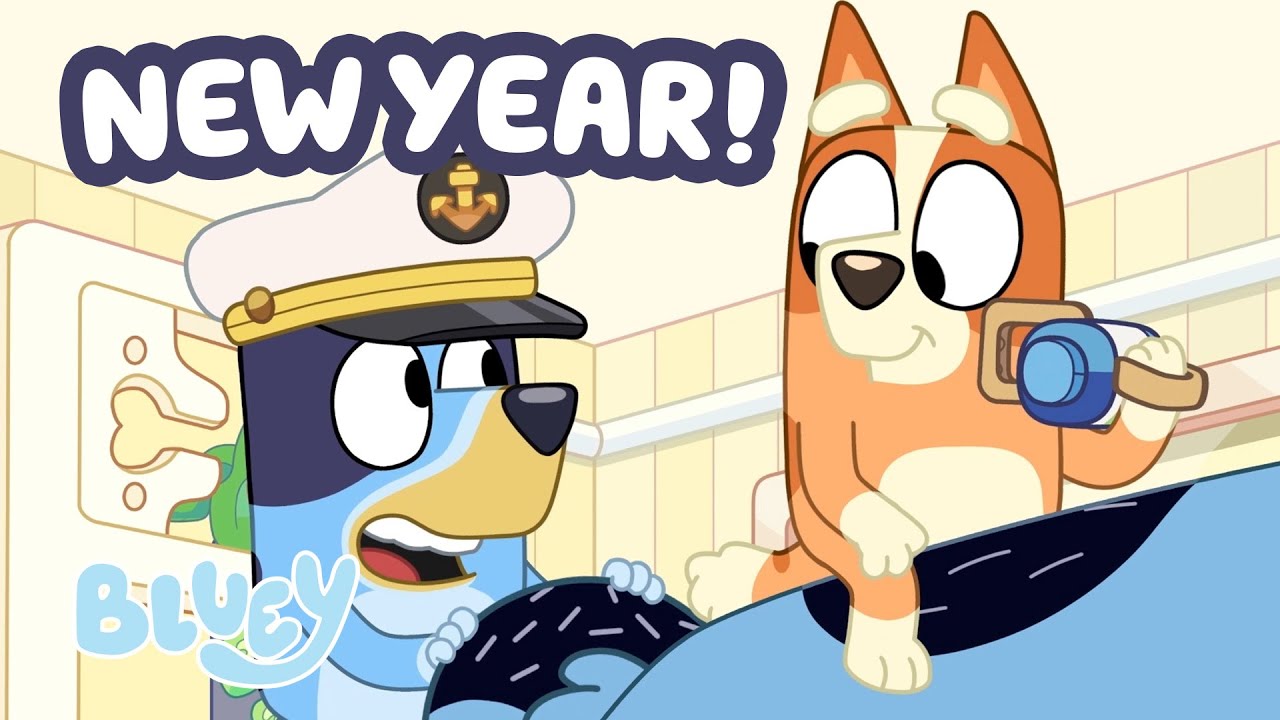 New Year, More Bluey! 🎉 ☺️ 💙 | Best Moments Compilation ✨ | Bluey