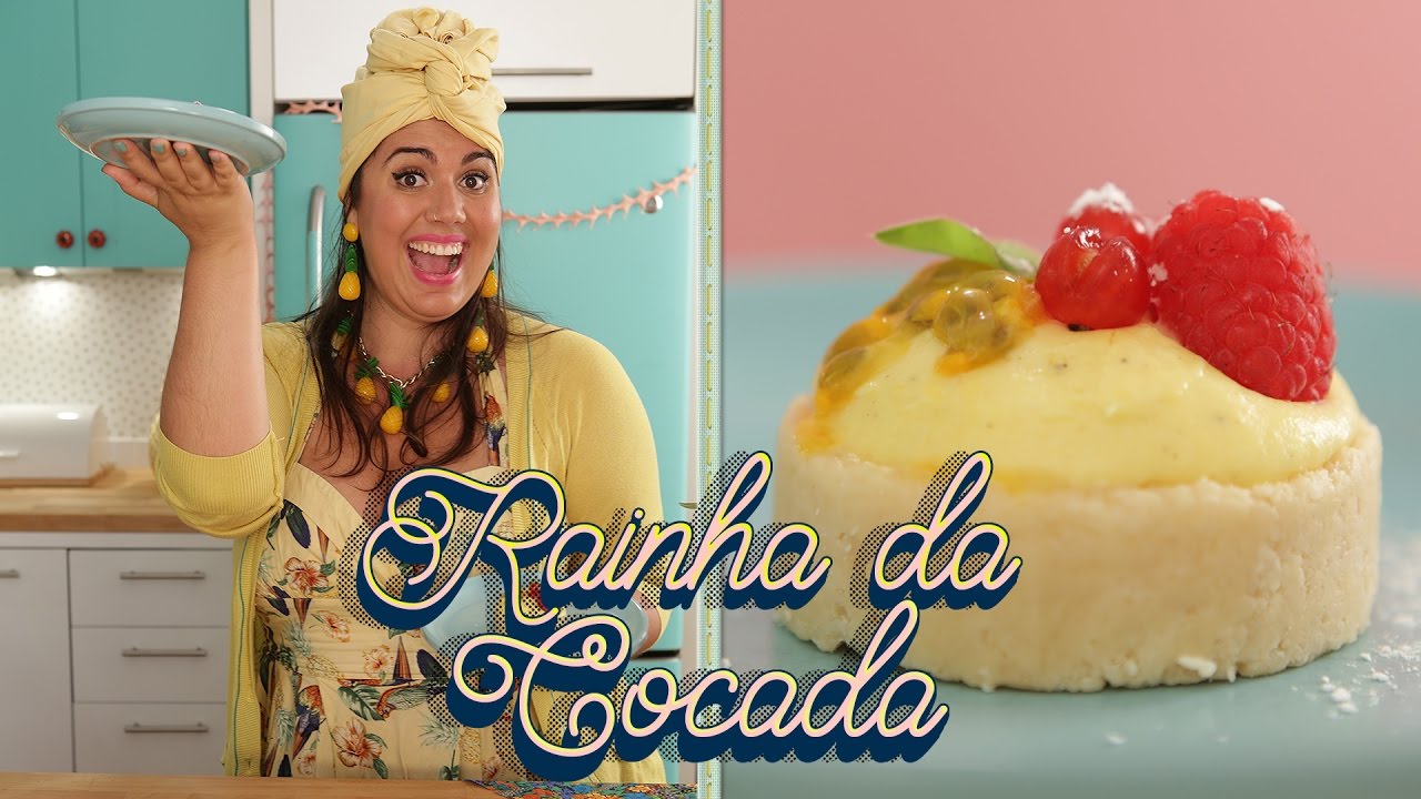 TORTA DE MARACUJÁ COM MASSA DE COCADA | A RECEITA QUE INSPIROU O NOME DO MEU PROGRAMA DE TV