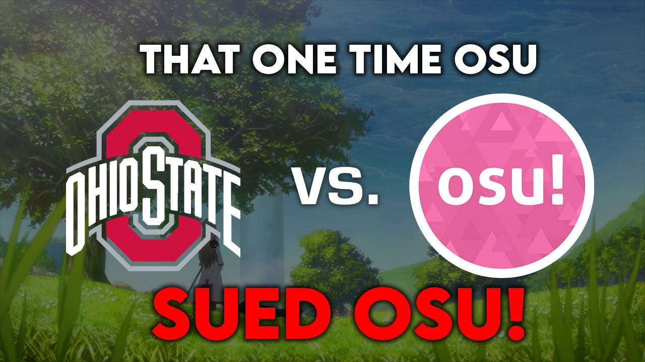 That one time OSU sued osu! | osu!