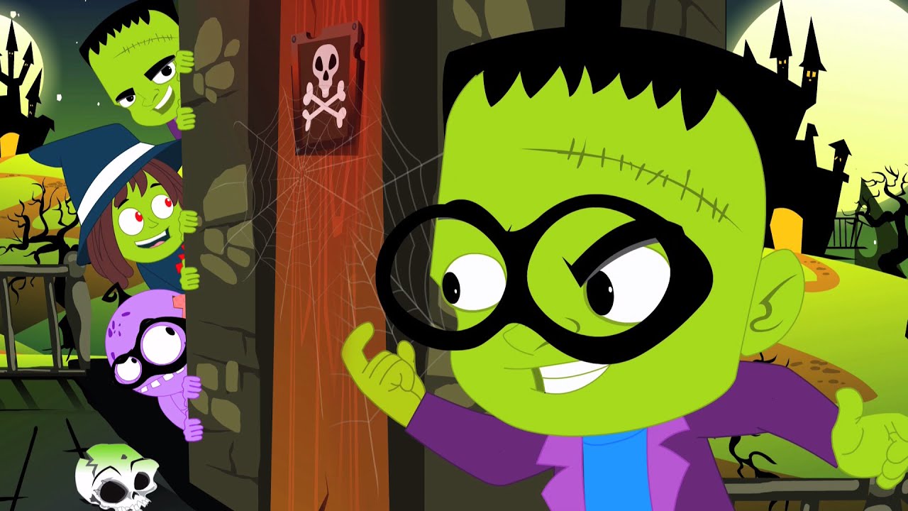 Trick or Treat | Aterrador de la poesía infantil | canción de Halloween | Truco o trato | Baby Song