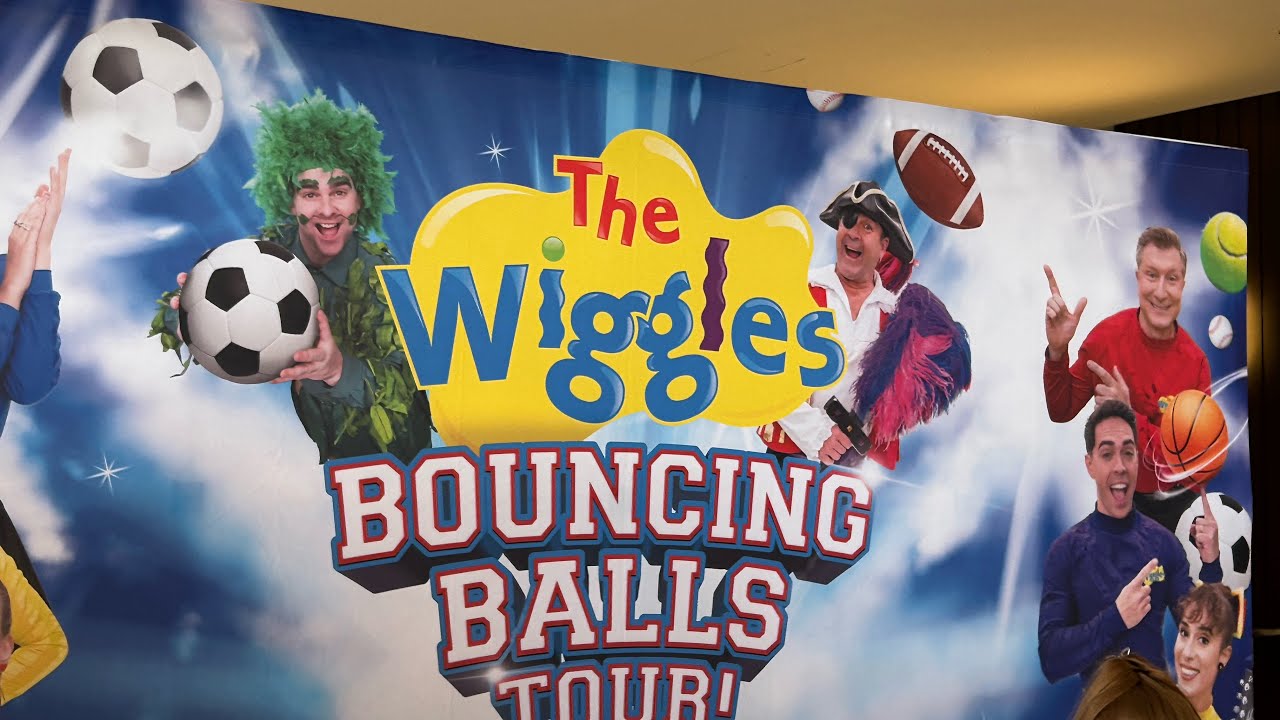 Vlog | at the wiggles bouncing balls concert | part 1