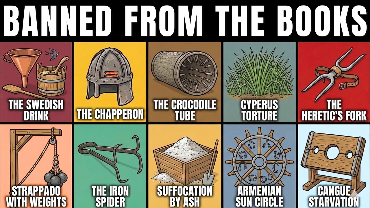 10 Forbidden Torture Methods Too Brutal For The History Books