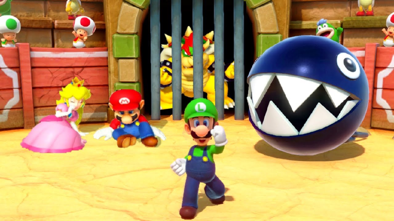 Super Mario Party - All Minigames (Luigi)