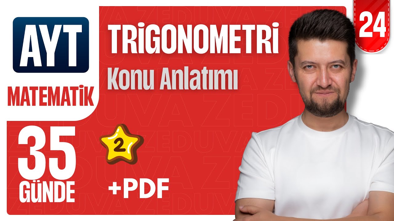 AYT MATEMATİK | Trigonometri 2 Konu Anlatımı | 24. Video