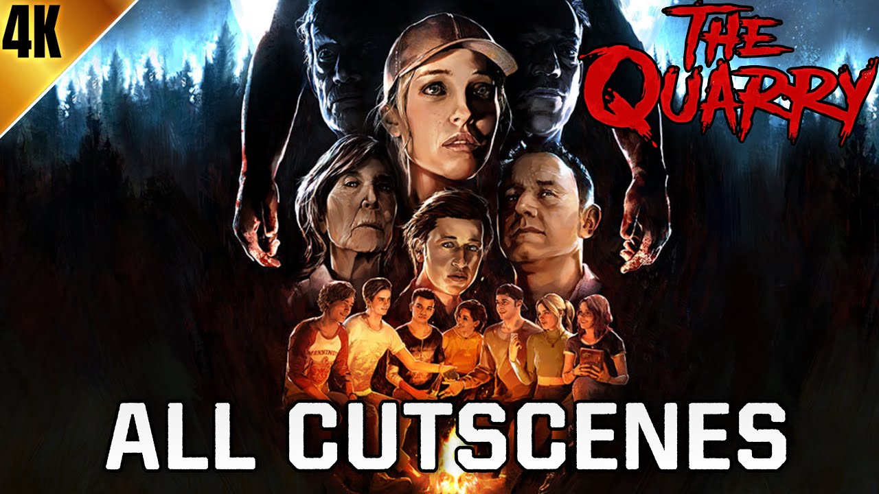 The Quarry – Full Game Movie Edition | All Cutscenes + Ending (4K HDR)