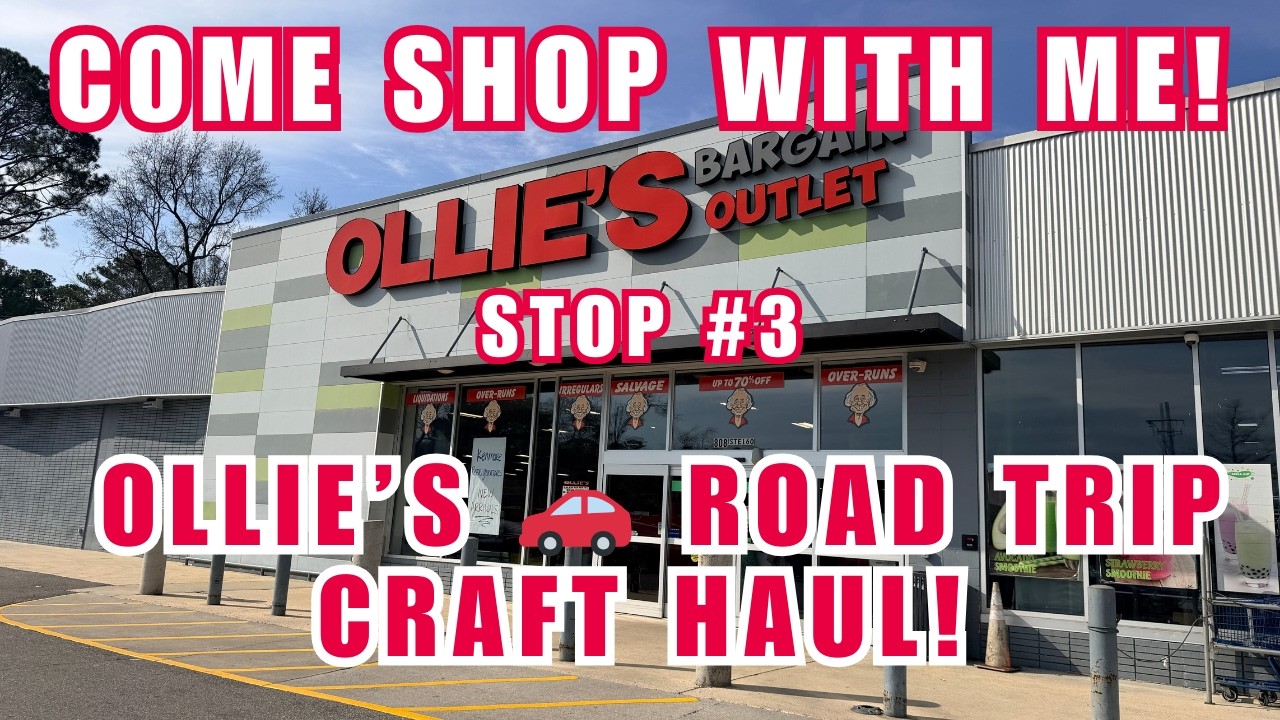 Безумные предложения от Ollie’s Craft! 💕 Остановка №3, Бирмингем, Алабама + покупайте вместе со м...