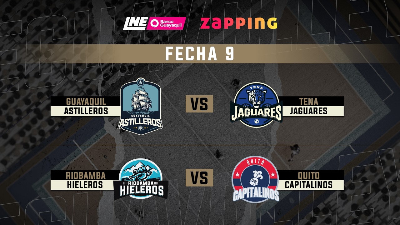 EN VIVO  | Liga Nacional de Ecuav&oacute;ley Banco Guayaquil Conectada Por Xtrim 2026 | D&iacute;a 32