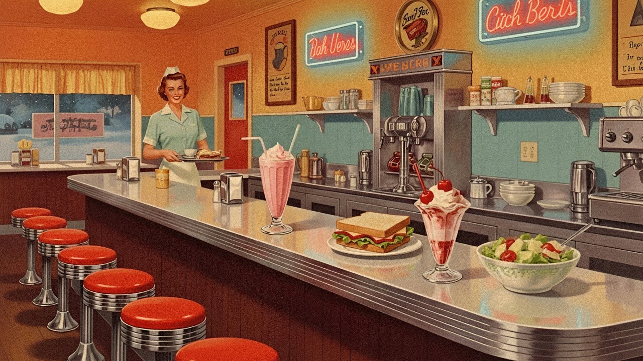 cozy diner time jazz | soft 40s 50s 60s jazz playlist for relaxing moments