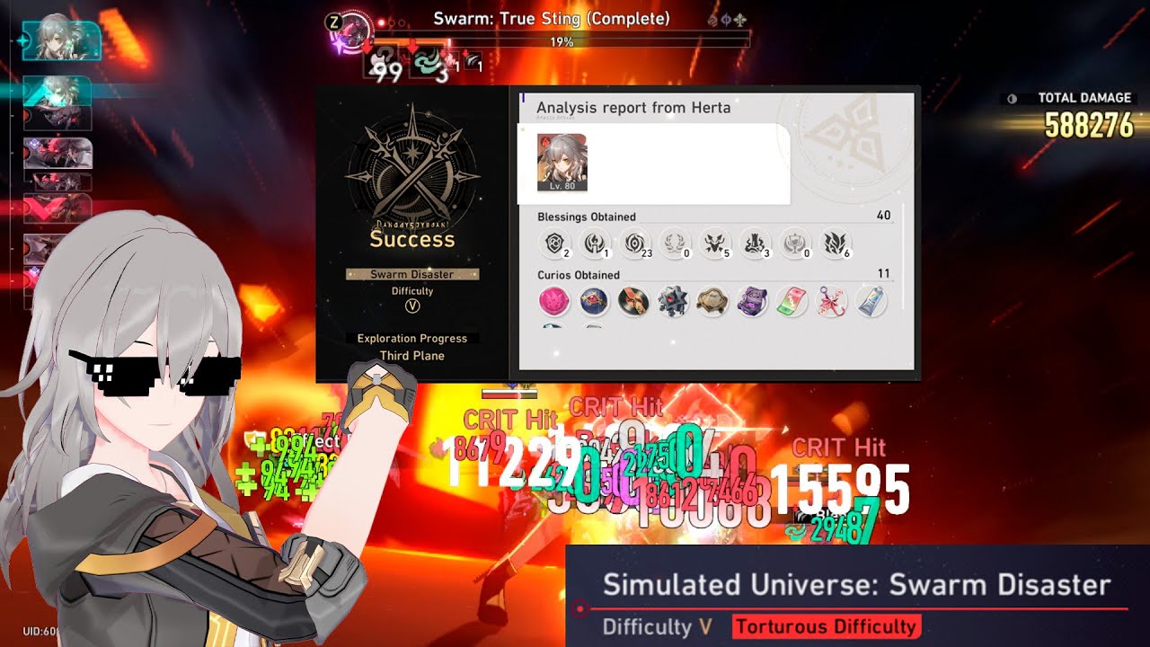 TrailBlazer E6S1 SOLO - | SU - Swarm Disaster V 【Honkai: Star Rail】