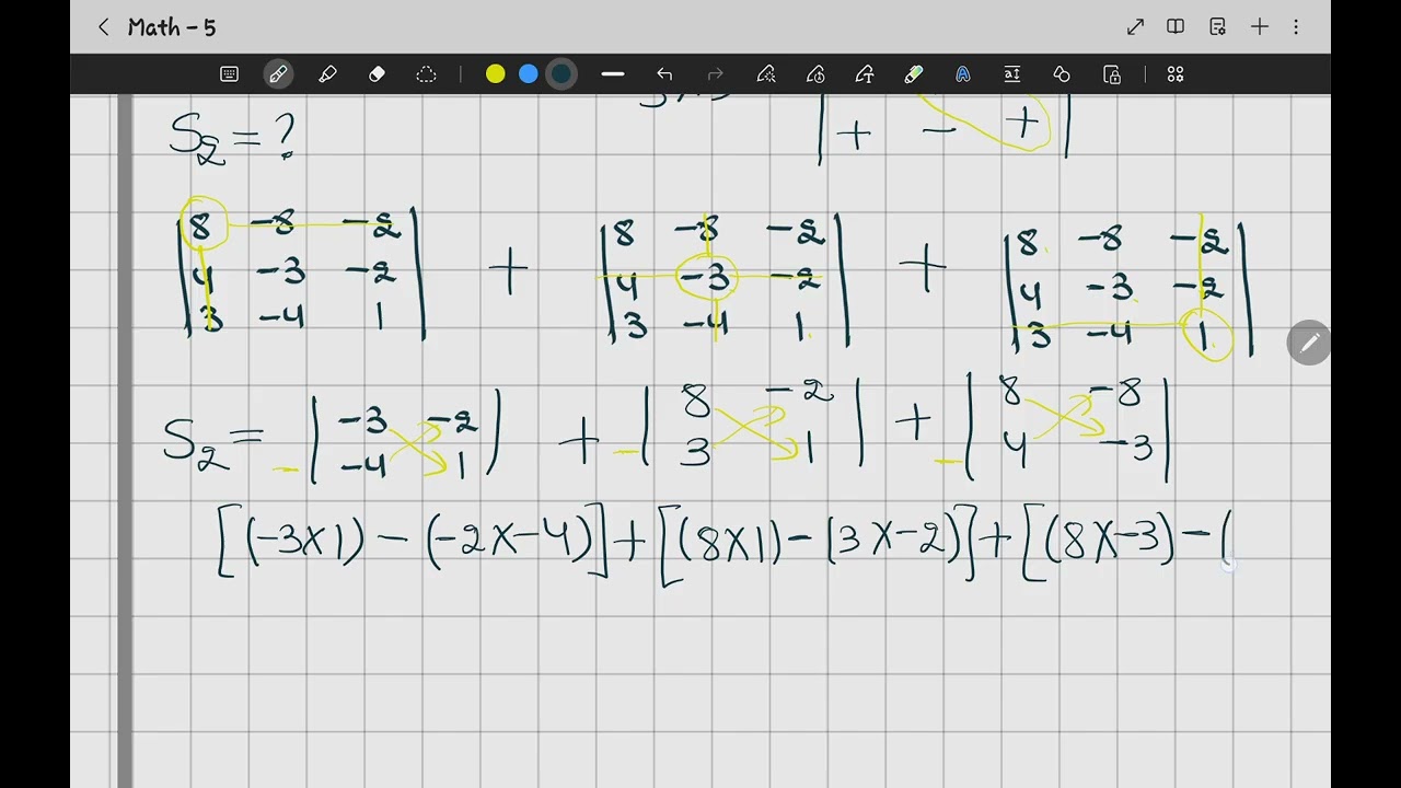 How to Find Eigenvalues & Eigenvectors for a 3x3 Matrix