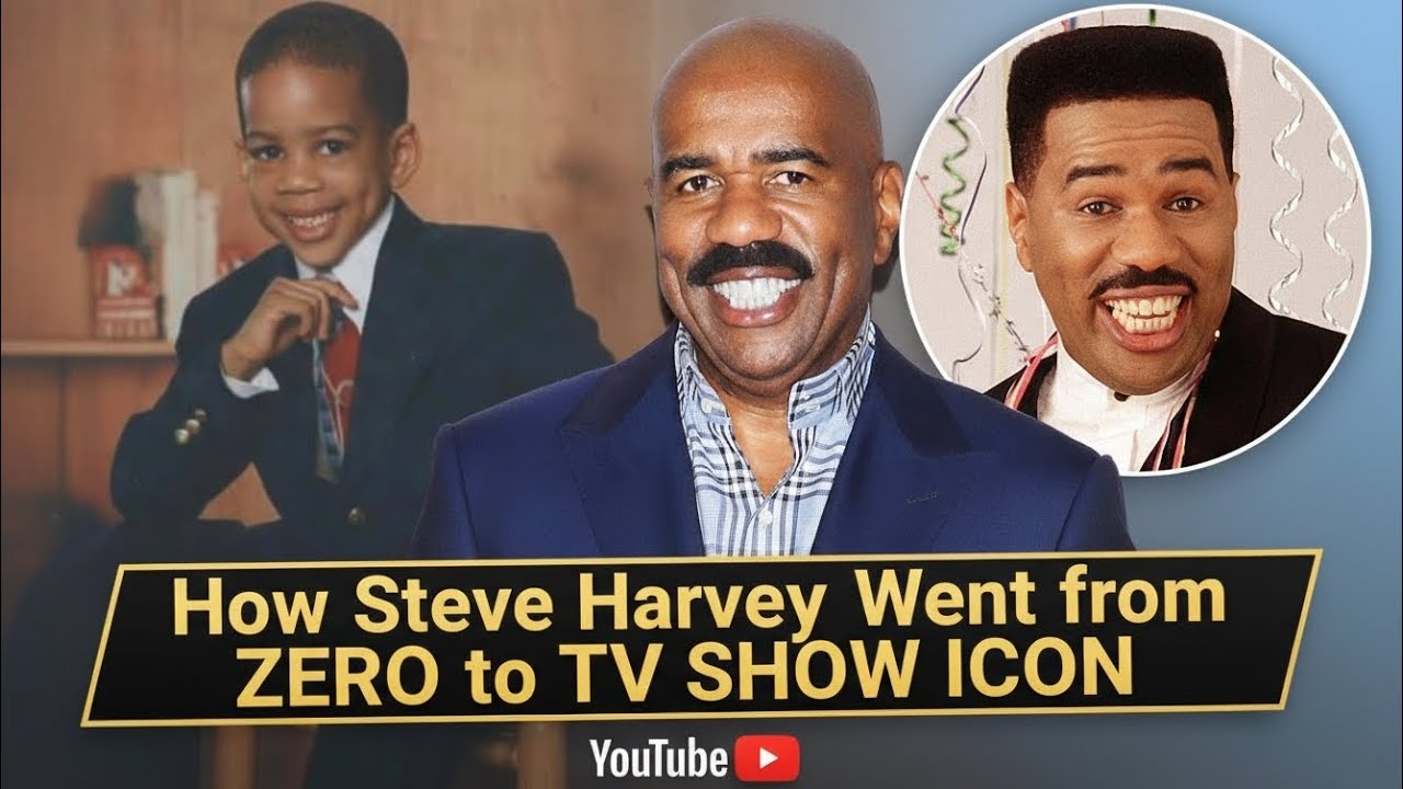 Steve Harvey's Success Story: From Homelessness to TV Icon & Comedy Mogul