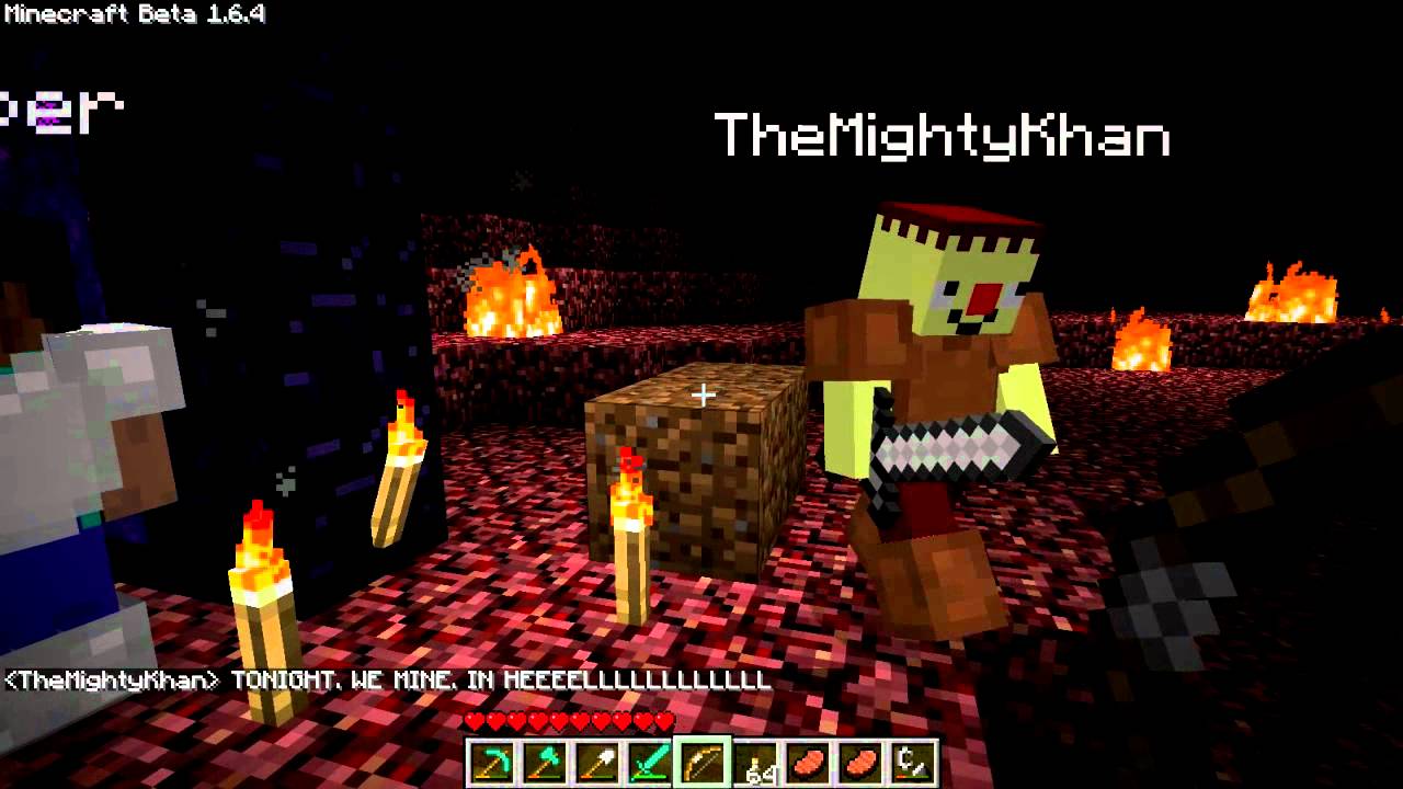LAGx enter the Nether - Fail? XD