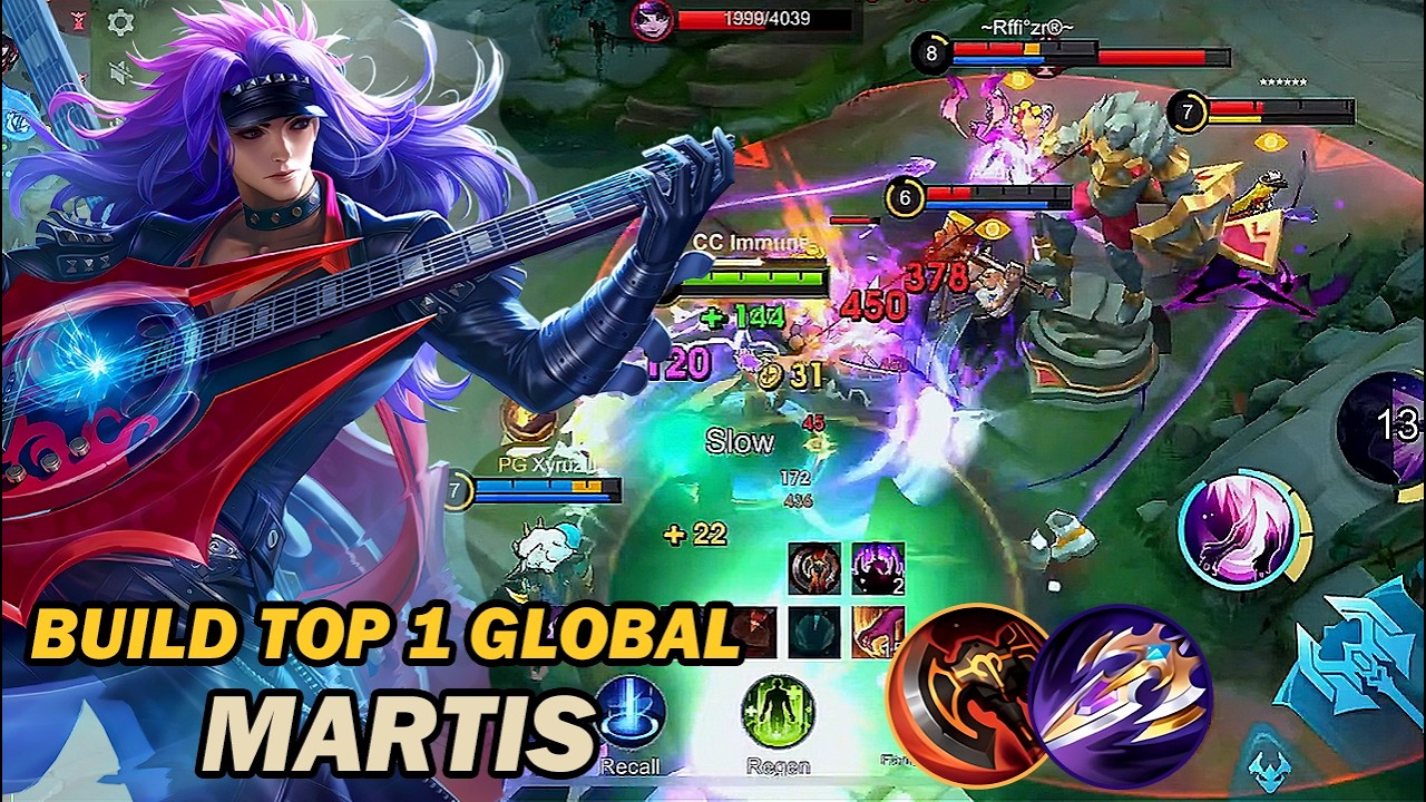 CARA MAIN MARTIS TERBARU! BUILD & EMBLEM MARTIS TERSAKIT 2026! | MARTIS JUNGLER GAMEPLAY - MLBB